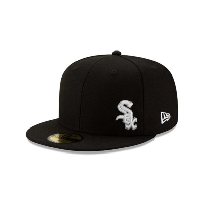 Chicago White Sox Gorra | New Era MLB Flawless 59fifty Fitted Cap Mexico - Negros